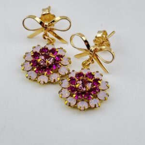 Cherry Blossom Bow Earrings
