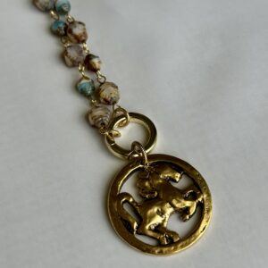 Equestrian Pendant Necklace