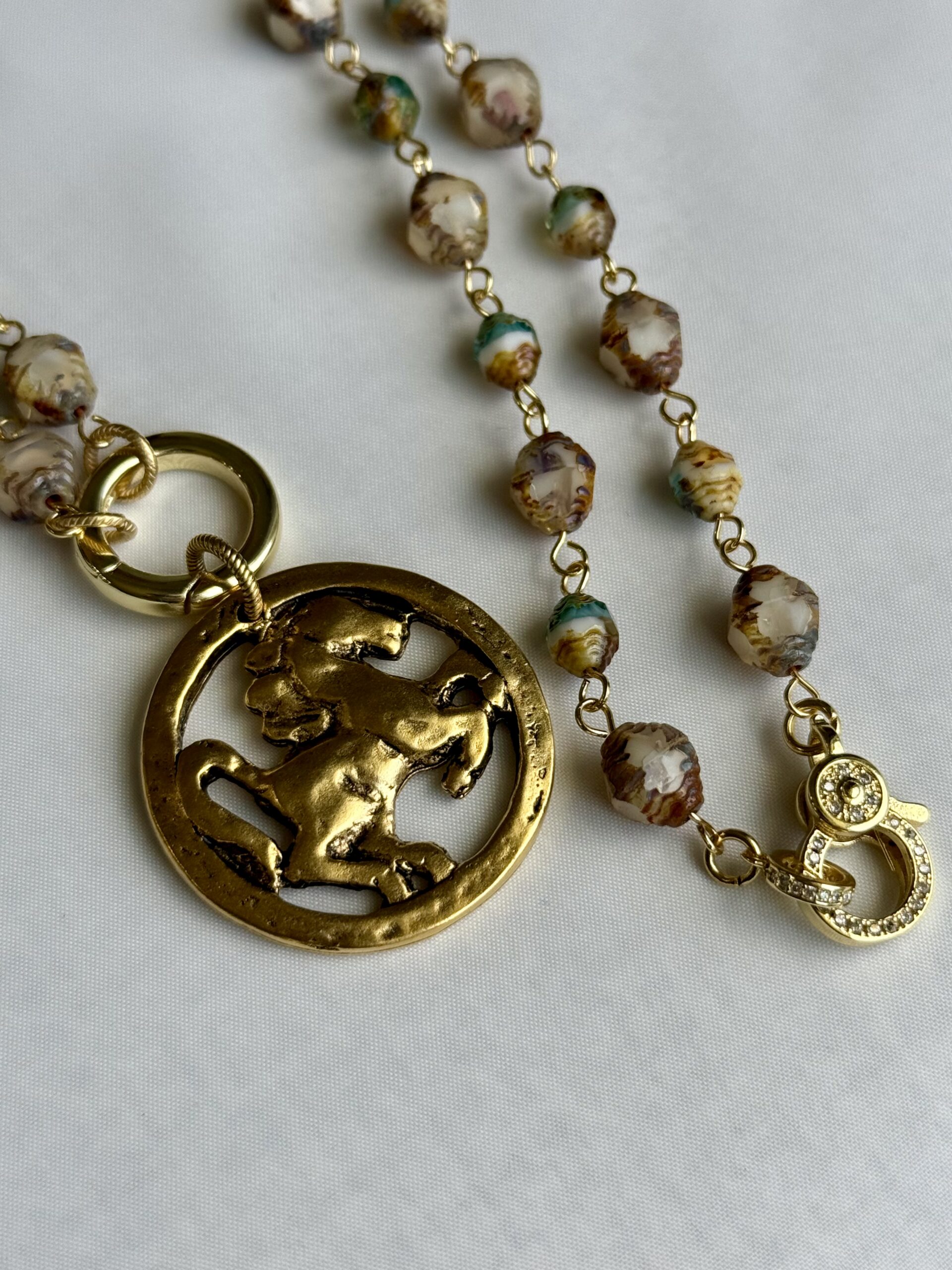 Equestrian Pendant Necklace - Image 4