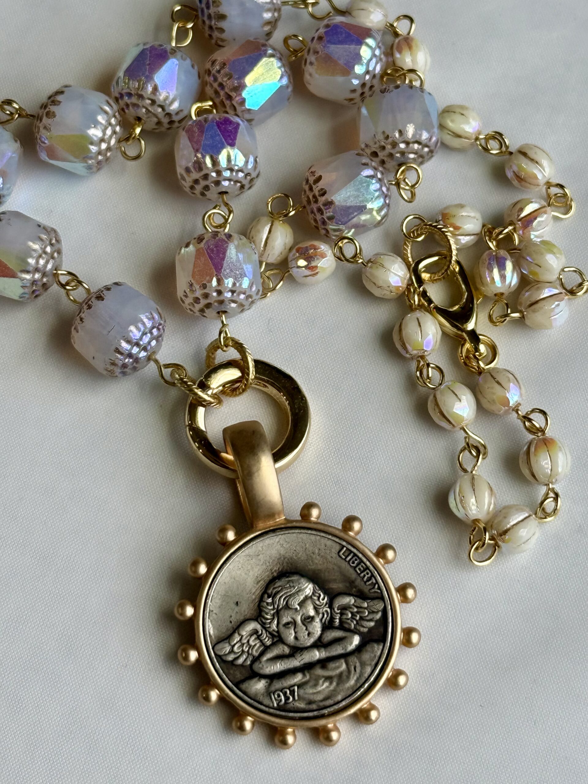 Angel Coin Necklace