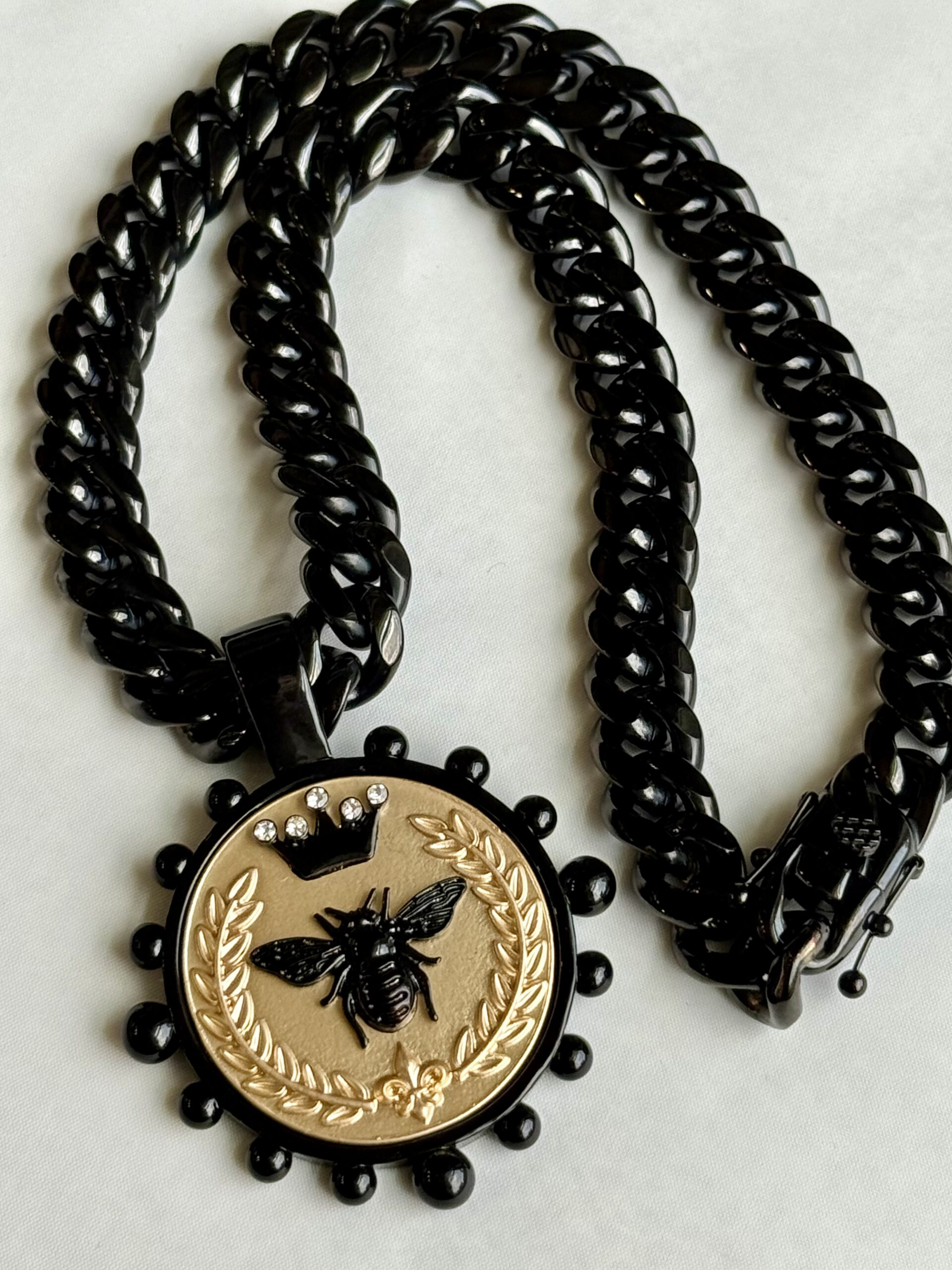 Queen Bee Statement Necklace - Image 2