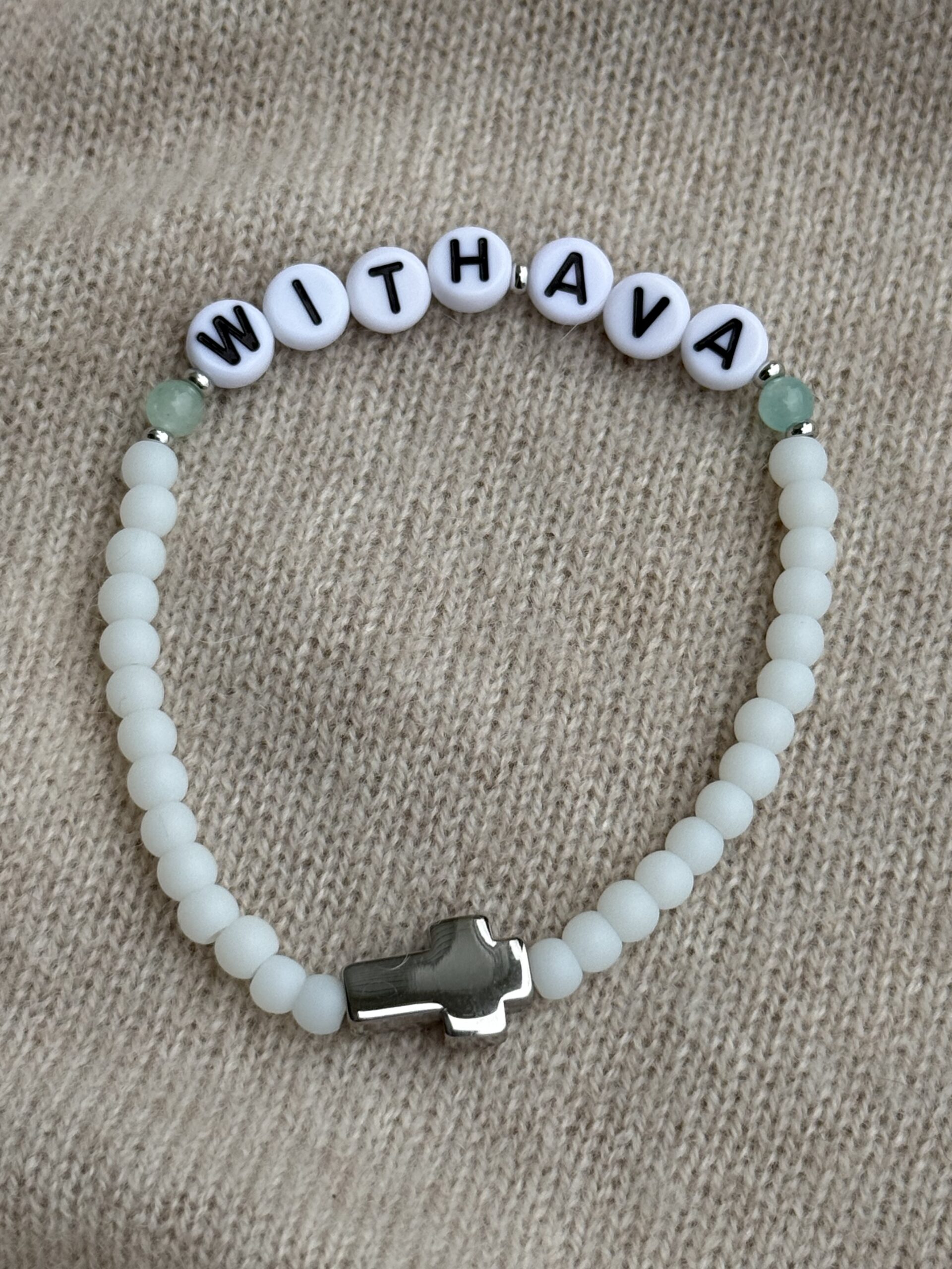 WITH AVA Cross Bracelet - Image 2