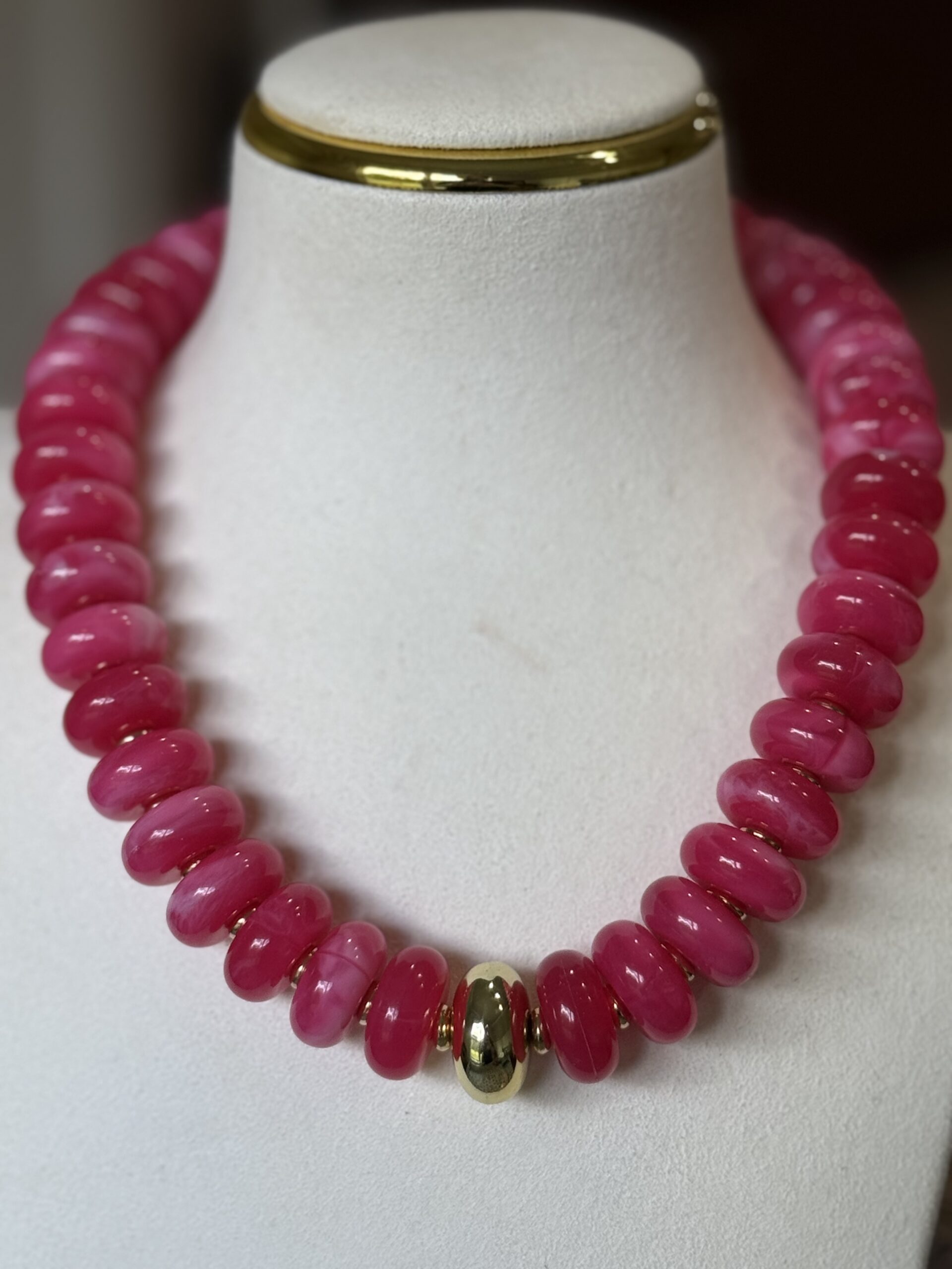 Color Pop Rondelle Lucite Necklace - Image 18