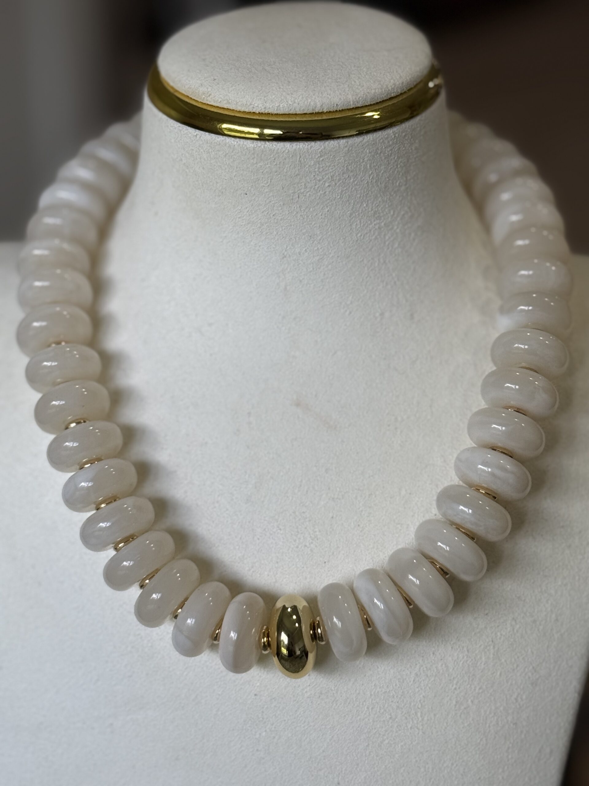 Color Pop Rondelle Lucite Necklace - Image 2