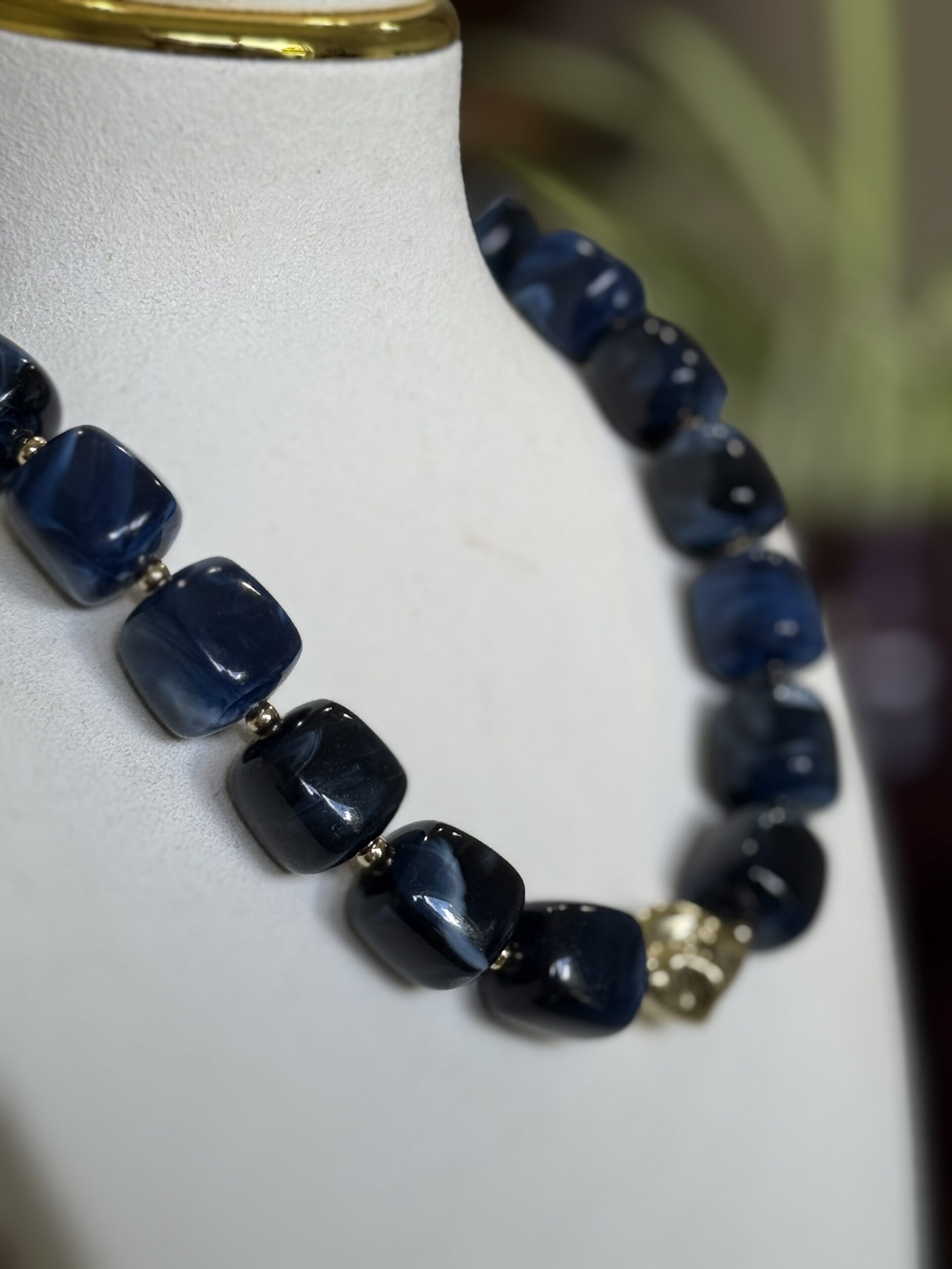 Color Pop Square Lucite Necklace - Image 3
