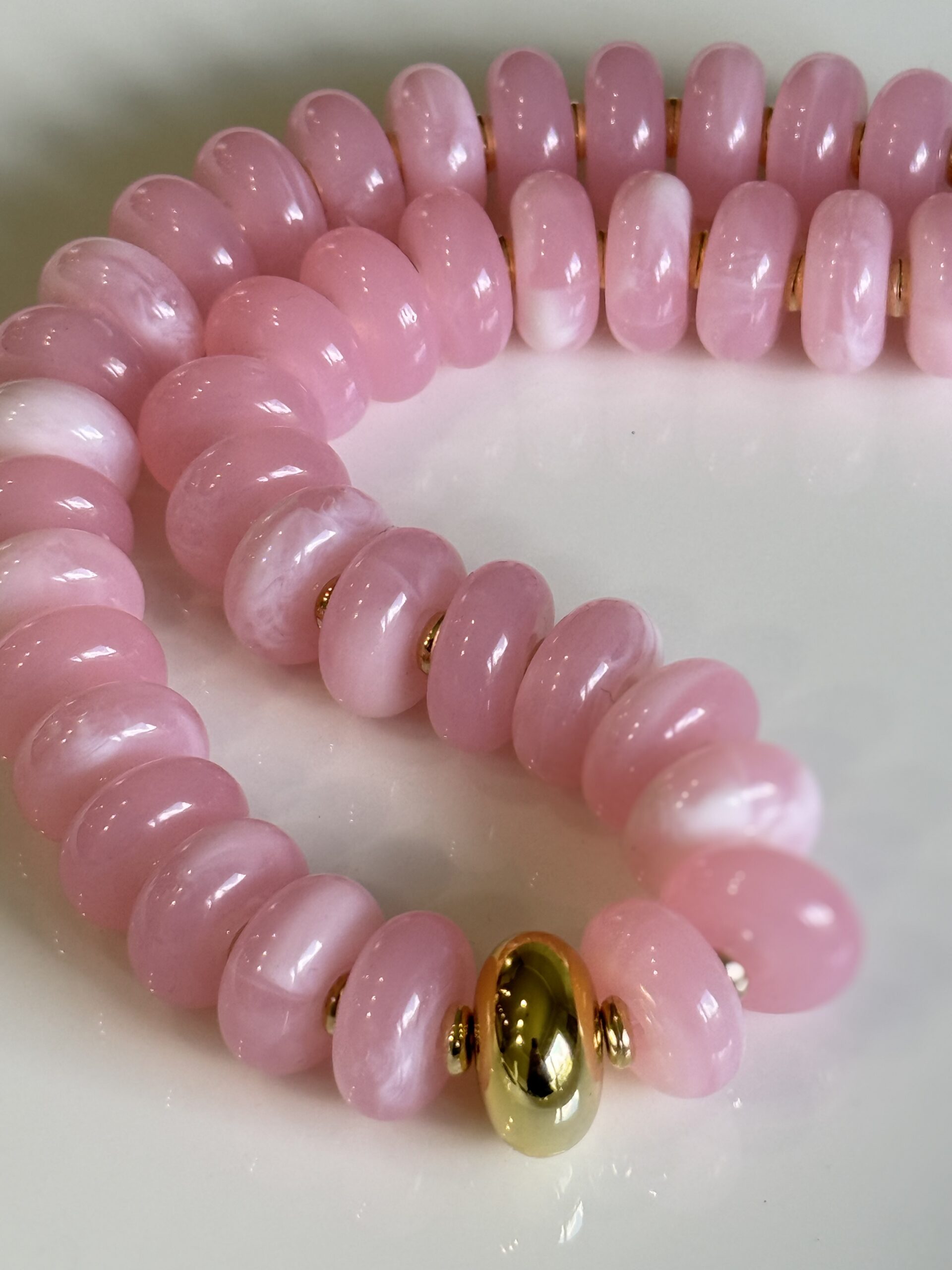 Color Pop Rondelle Lucite Necklace - Image 23