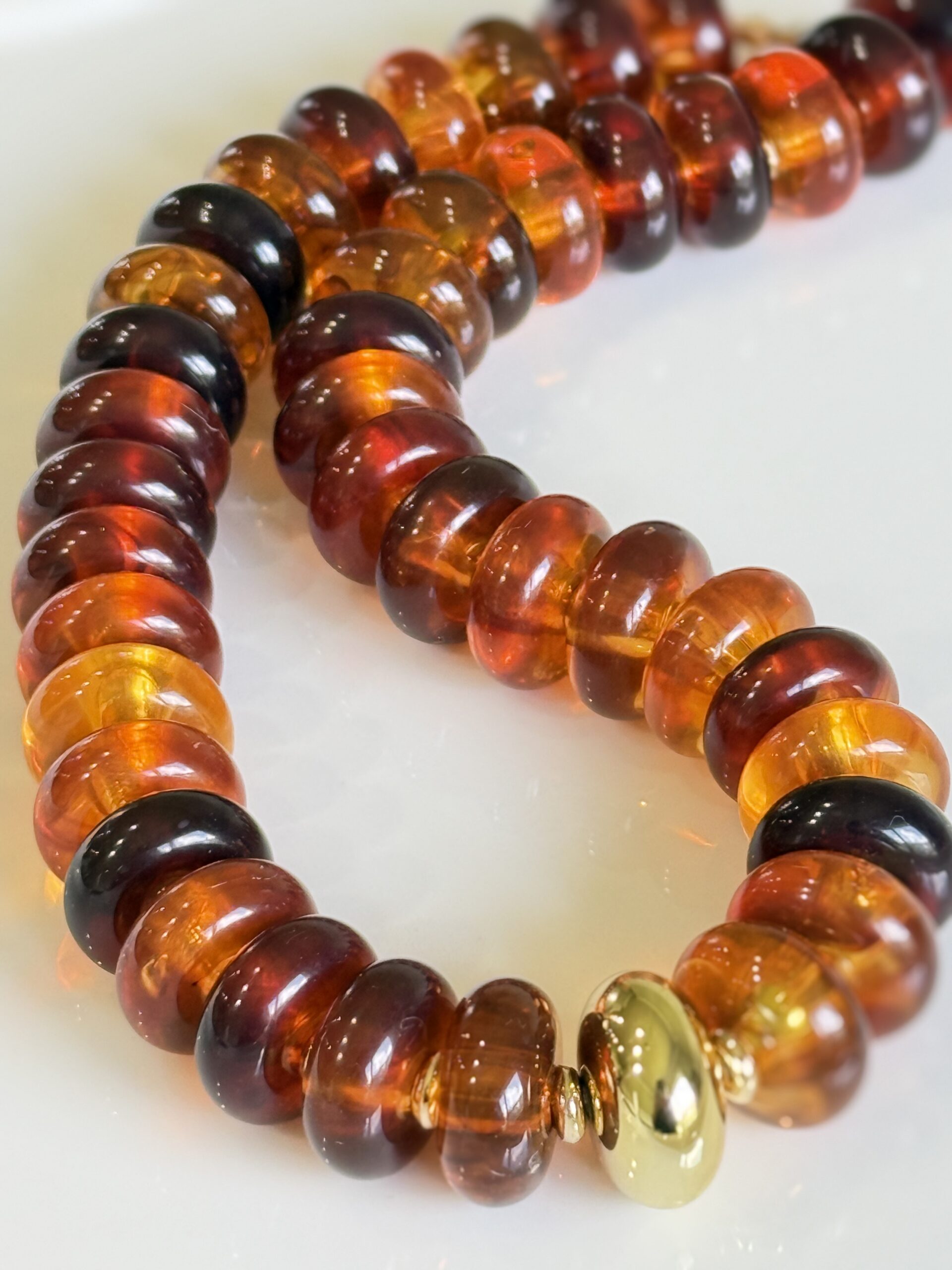Color Pop Rondelle Lucite Necklace - Image 10
