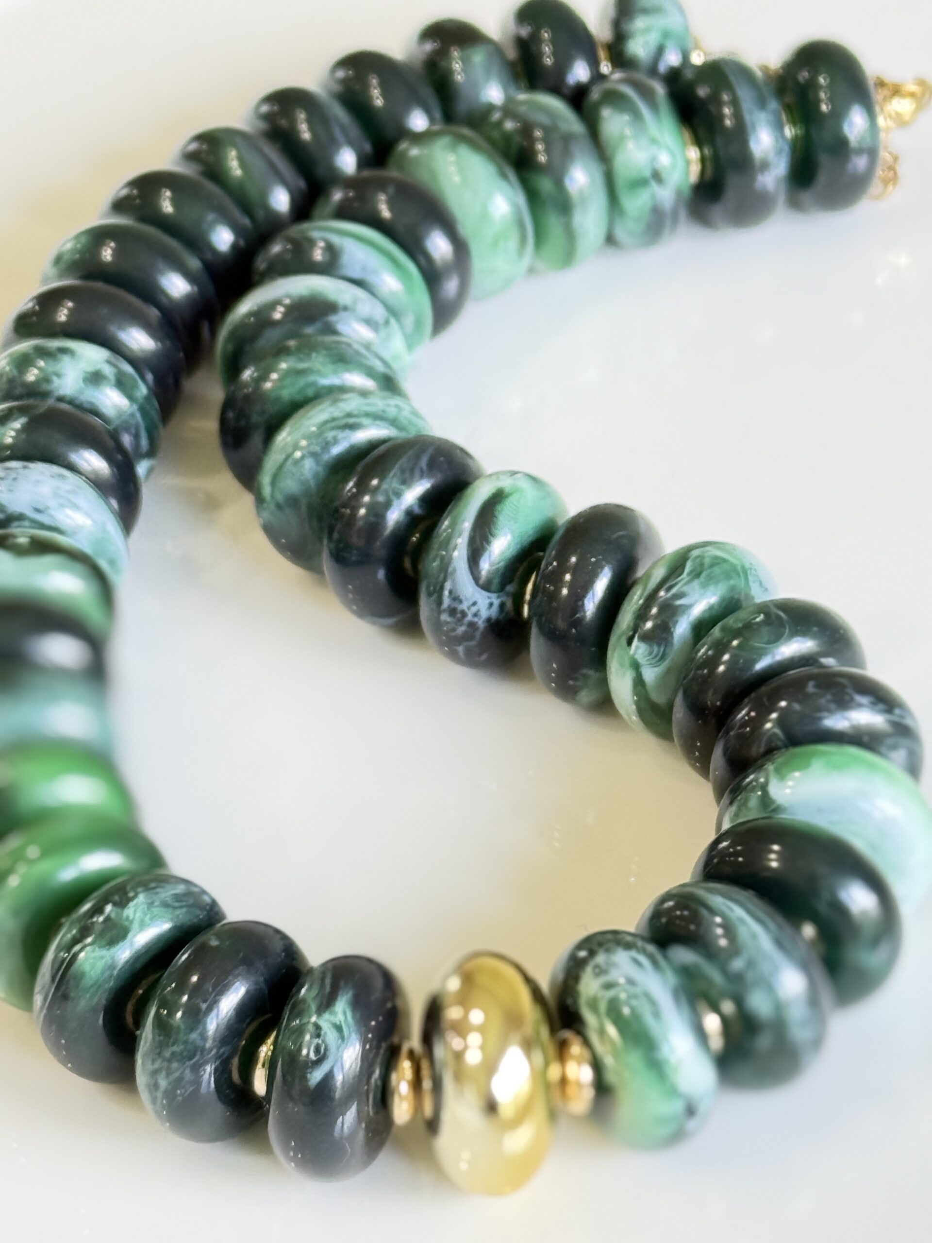 Color Pop Rondelle Lucite Necklace - Image 13